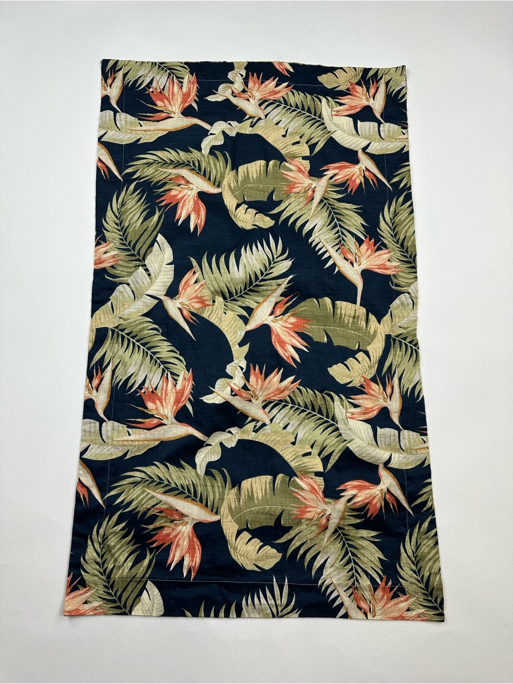 Tommy Bahama Tropical Floral Palm Print King Size Pillow Sham